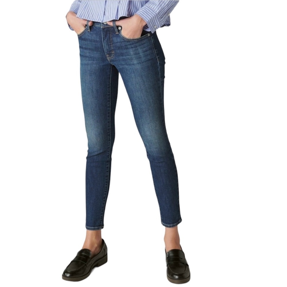 Lucky Brand Ava mid-rise skinny jeans, sz 4 / 27a